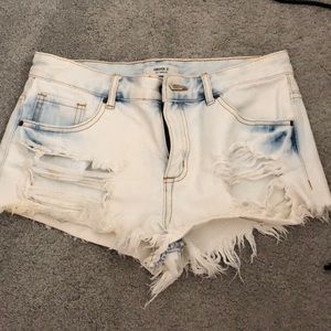 Jean shorts